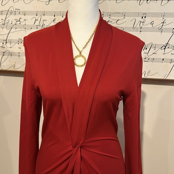 Soft Surroundings Lagia Maxi Dress. Red. Size XS - Picture 5 of 6